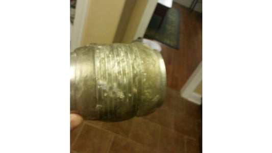 Rocket propellant bellows stiffener - prototype only - made with InstaMorph moldable plastic.