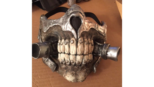 Immortan Joe from Mad Max: Fury Road movie made with InstaMorph moldable plastic.