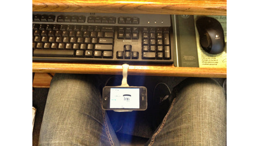 Keyboard Tray Phone Stand